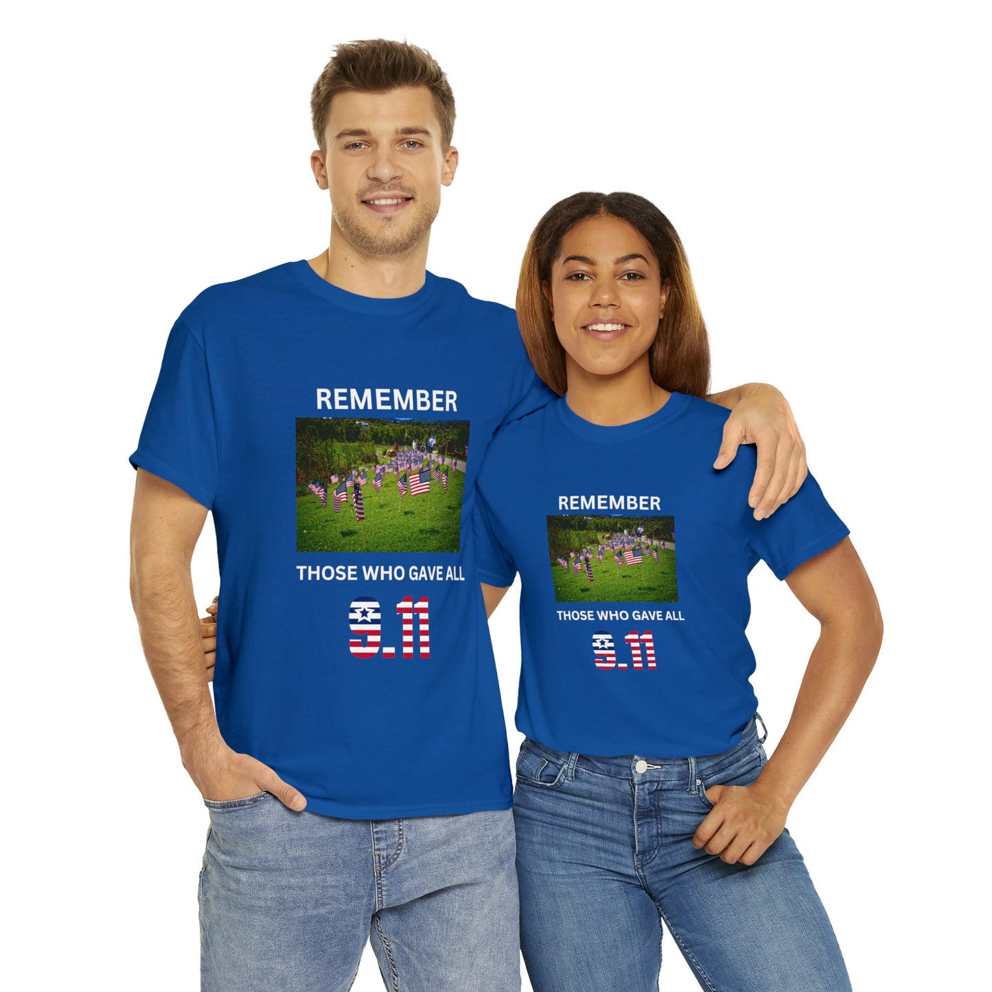 Unisex Heavy Cotton Tee- Remember Those Who Gave All