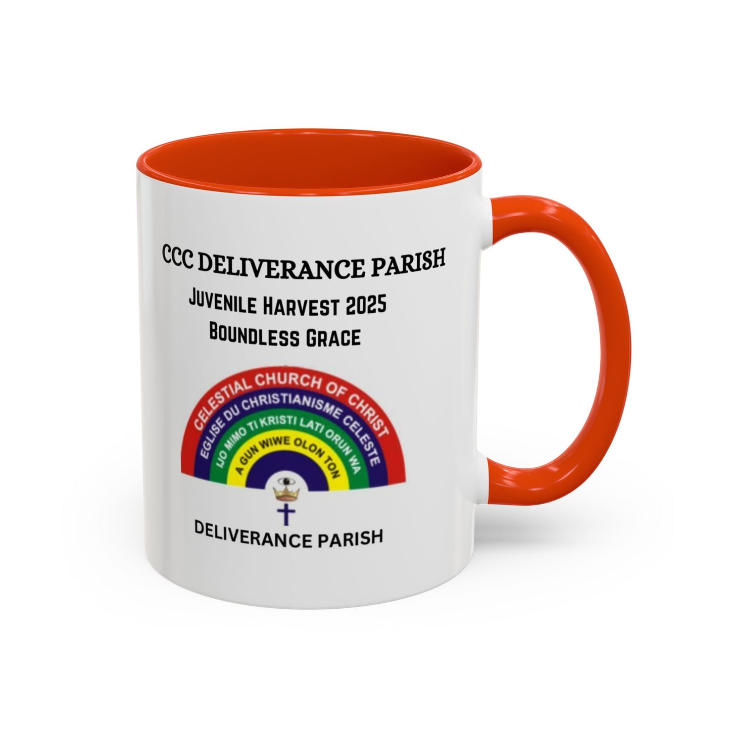 11oz Inspirational Colorful Mug - CCC Deliverance Parish - Juvenile Harvest 2025