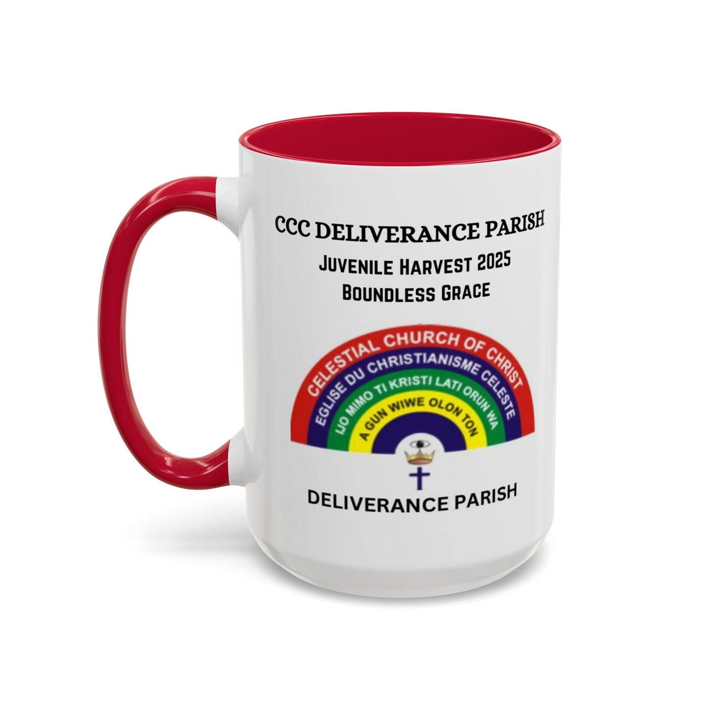 15 oz Inspirational Colorful Mug - CCC Deliverance Parish - Juvenile Harvest 2025