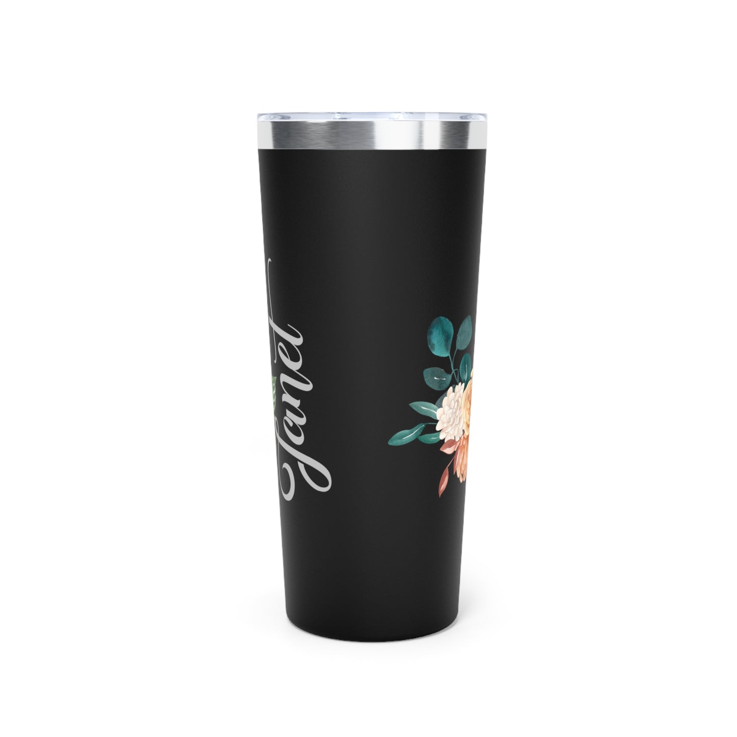November Personalized Birth Flower 22 oz Tumbler, Personalized Birth Flower Coffee Cup With Name, Gifts for Her, Bridesmaid Proposal, Party Favor
