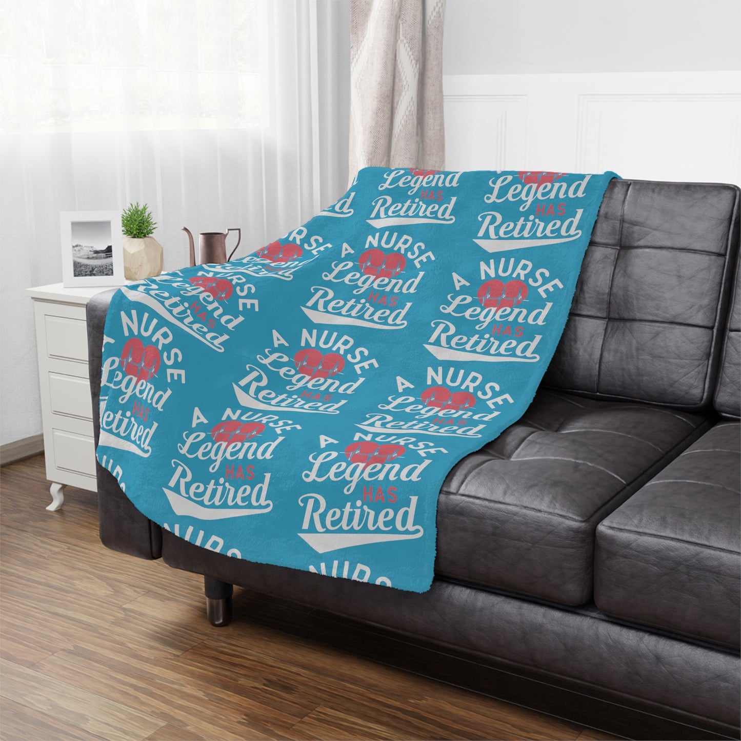 Retired Nurse Blanket, Retired Nurse Gifts, Gifts for Retired Nurse, Nurse Blanket, Nurse Gift, Custom Retirement Gift for Co Worker