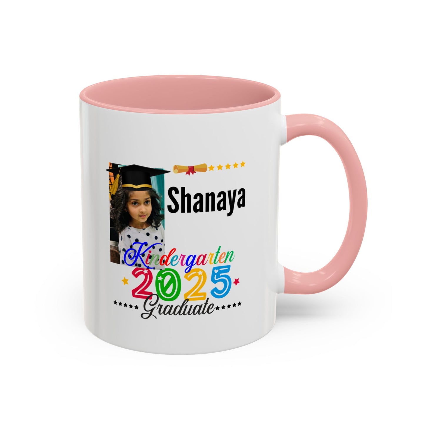 11 oz Personalized Kindergarten Graduate Coffee Mug - Celebrate 2025 with Custom Name!