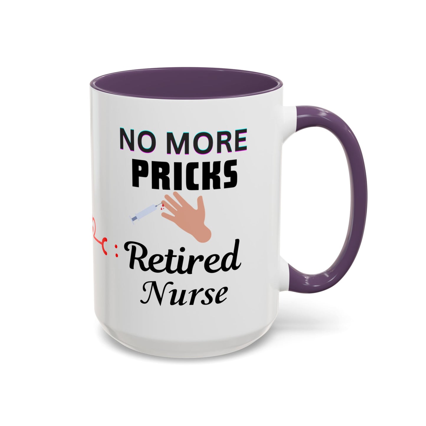 Retired Nurse Save Yourself Coffee Mug, Fun Gift for Retirement, Personalized Mug for Nurses, Coffee Cup for Grandkids Contact, Perfect for Holidays