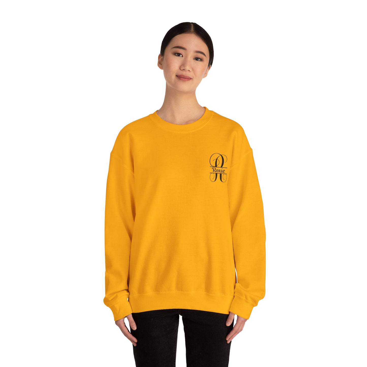 Personalized unisex sweatshirt, Crewneck, Gift for Her, Gift for Him, Fancy Monogram Sweatshirt, Adult Crewneck Sweatshirt