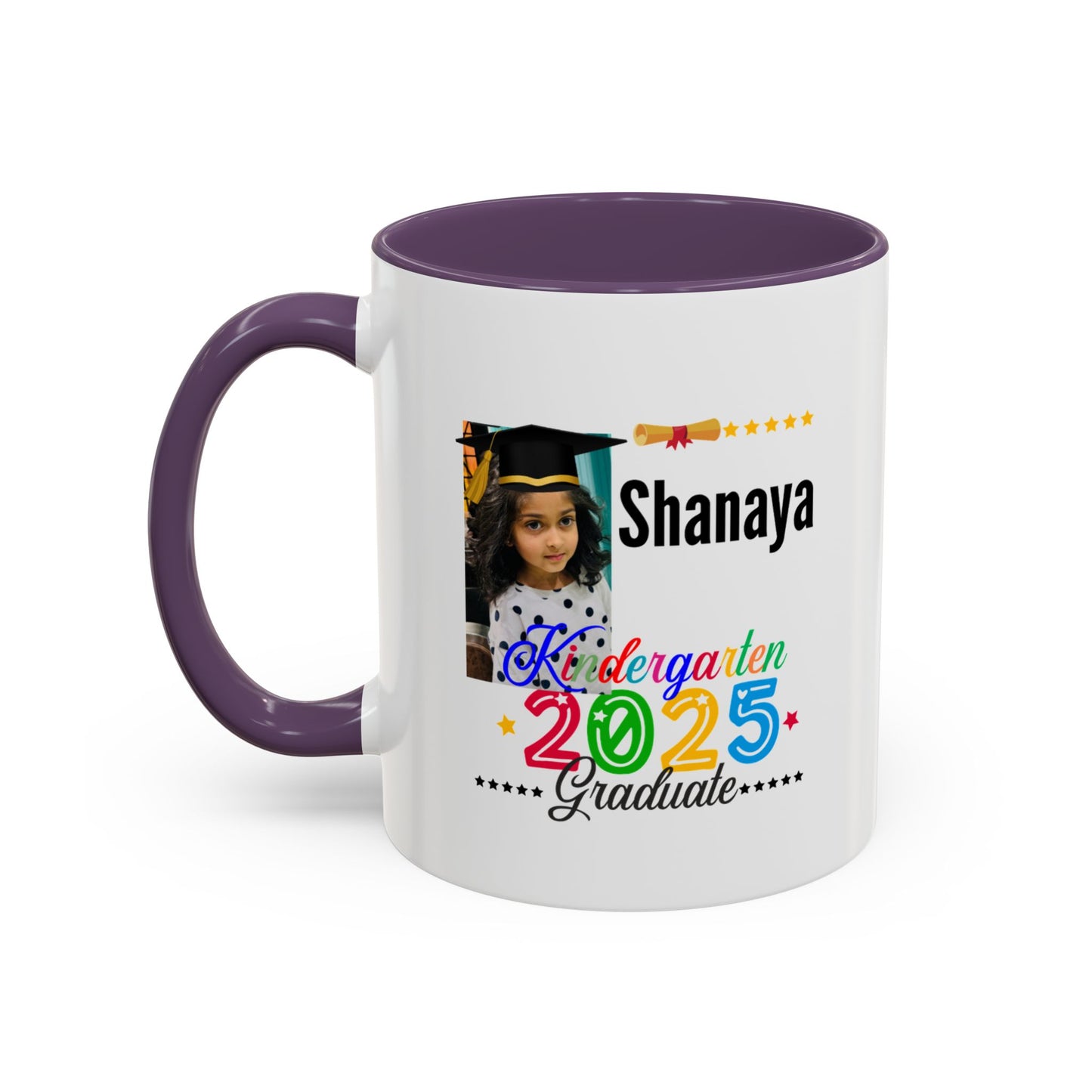 11 oz Personalized Kindergarten Graduate Coffee Mug - Celebrate 2025 with Custom Name!