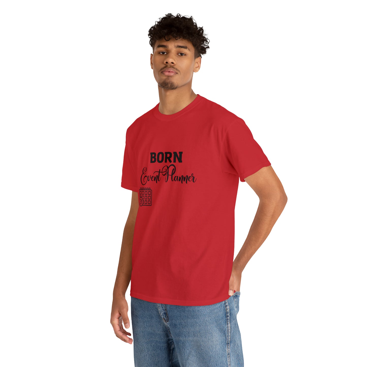Born Event Planner Unisex Heavy Cotton Tee