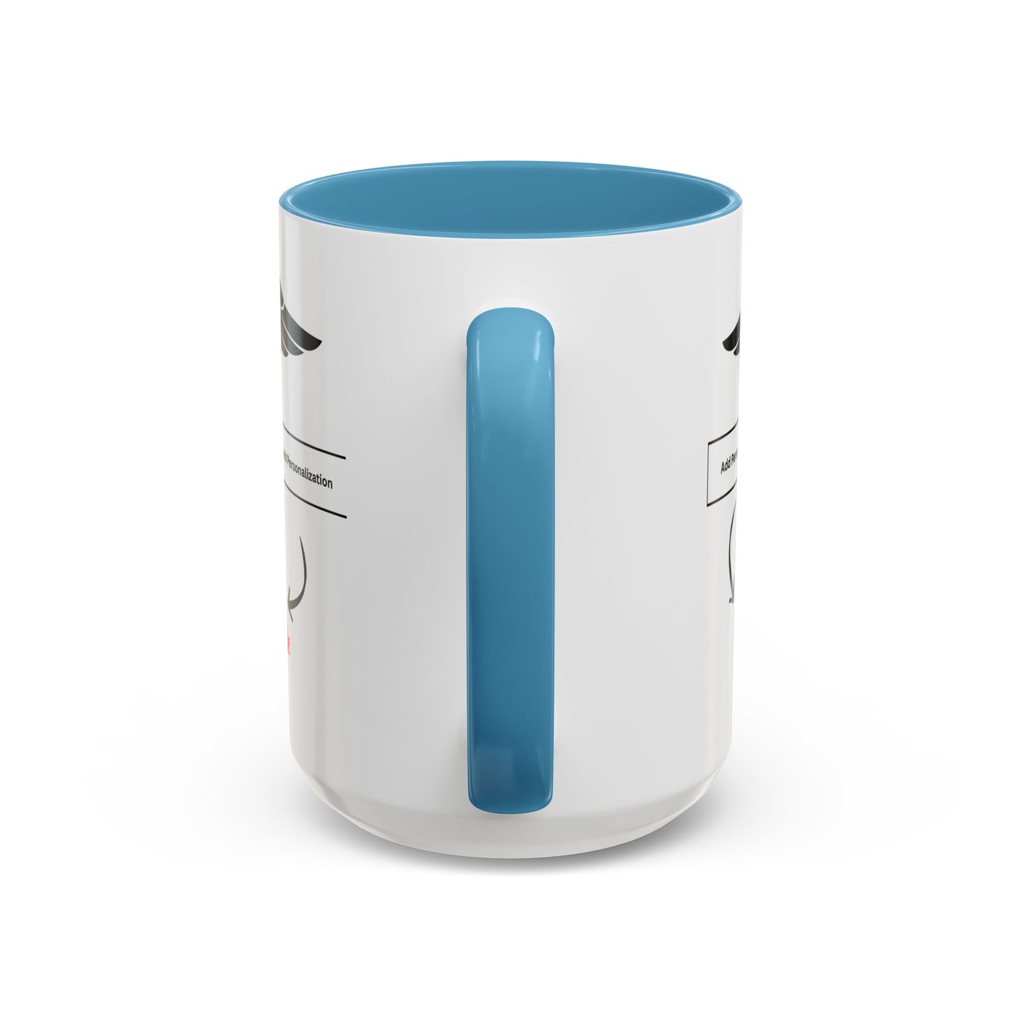 Personalized Accent Coffee Mug | Father's Day Gift, Dad Mug, Coffee Lover Gift, Family Appreciation, Unique Drinking Cup