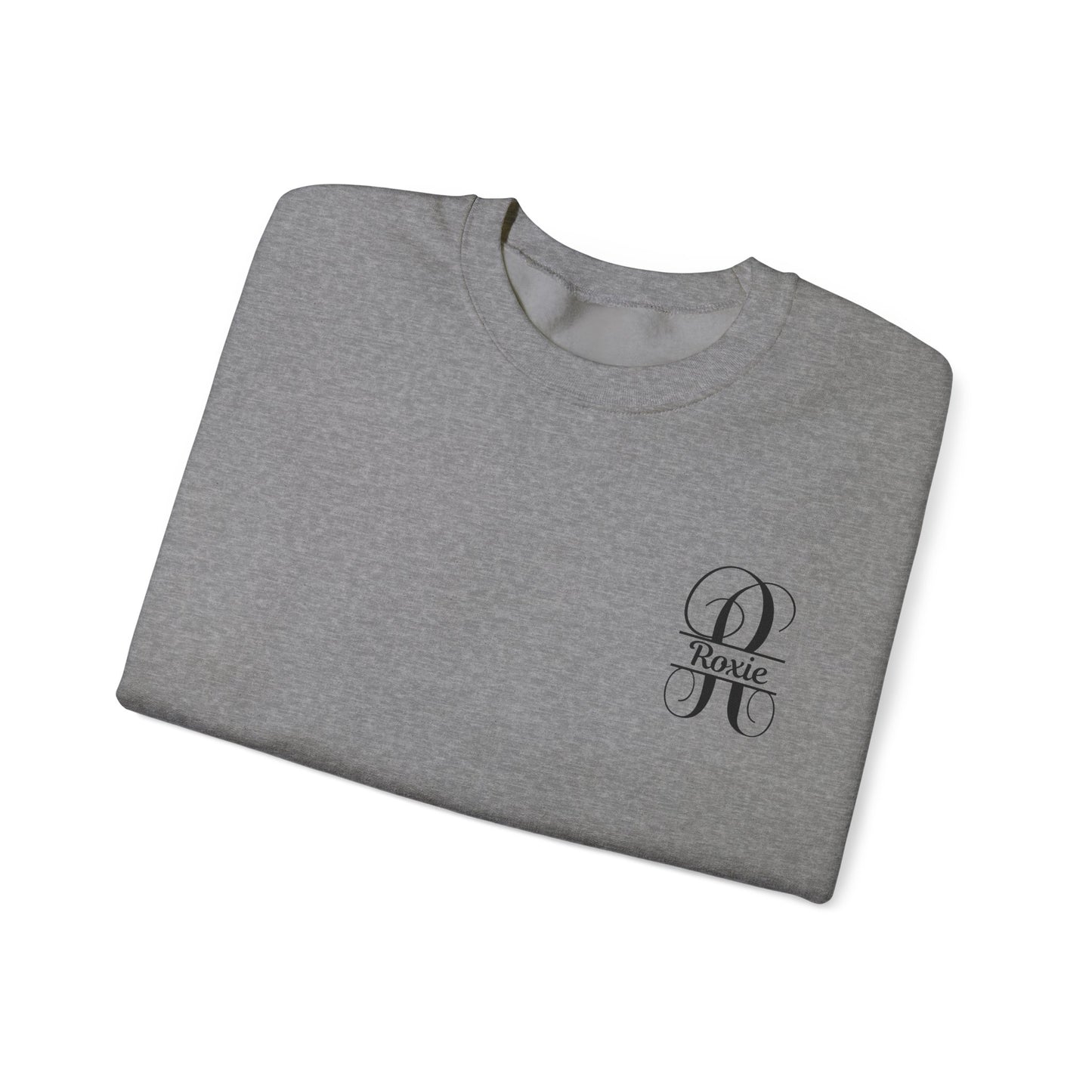 Personalized unisex sweatshirt, Crewneck, Gift for Her, Gift for Him, Fancy Monogram Sweatshirt, Adult Crewneck Sweatshirt