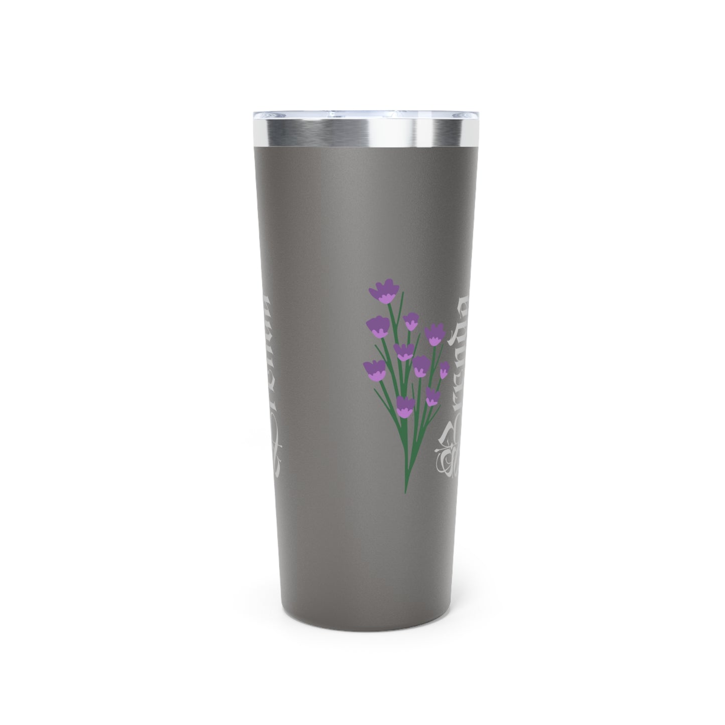 February Personalized Birth Flower 22 oz Tumbler, Personalized Birth Flower Coffee Cup With Name, Gifts for Her, Bridesmaid Proposal, Party Favor