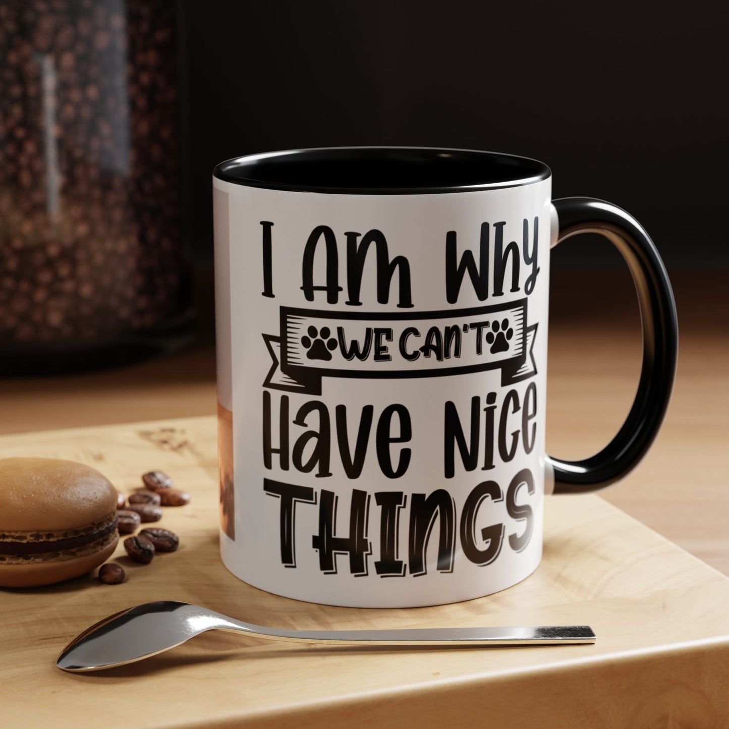Custom Photo Mug with Text, Personalized Photo Coffee Mug, Double-Sided Print - 11oz & 15oz, Gift for Family, Friends