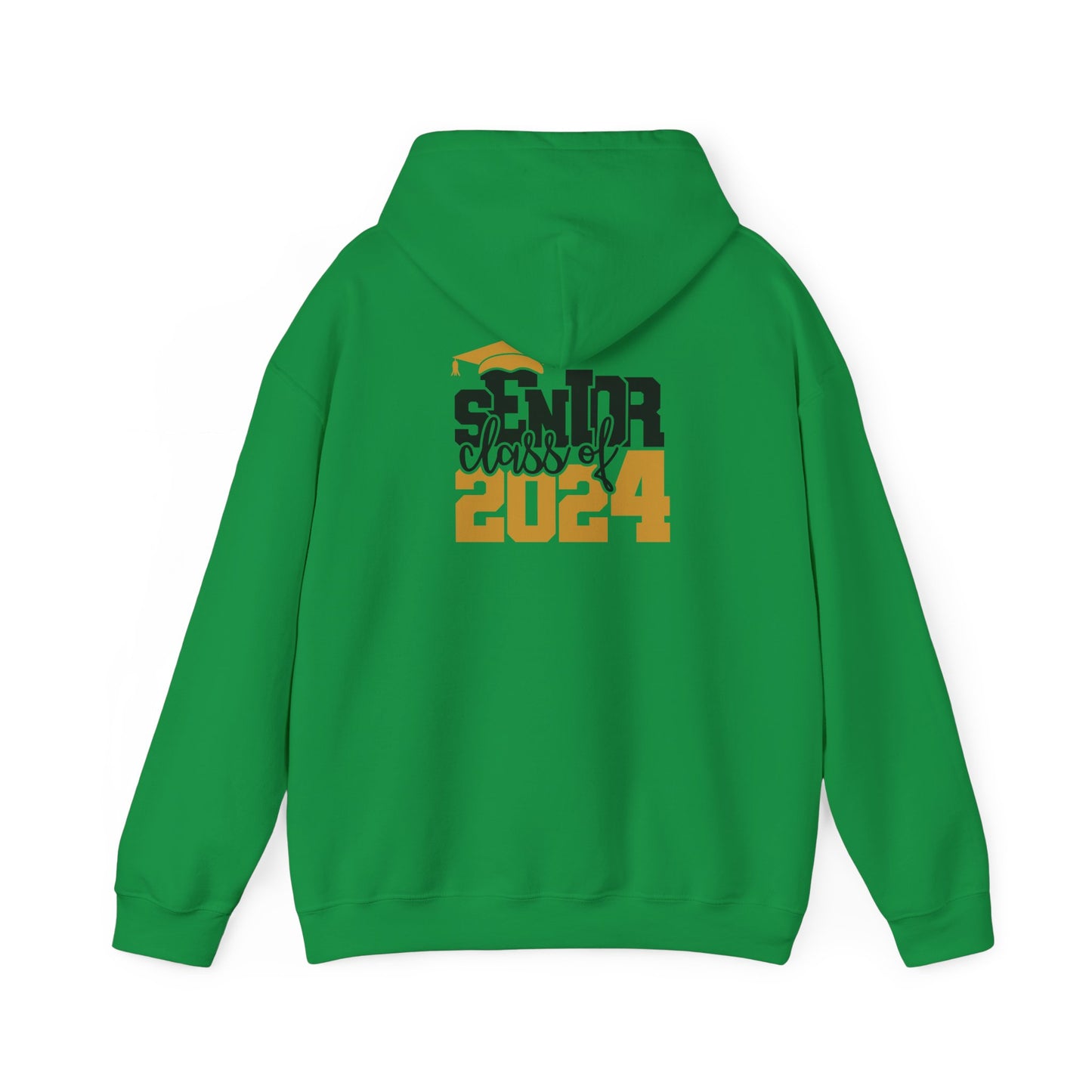 Personalized Senior Unisex Hooded Sweatshirt, Senior 2024 Sweatshirt, Customized Class of 2024 Hoodie, Custom Name Graduation Gift