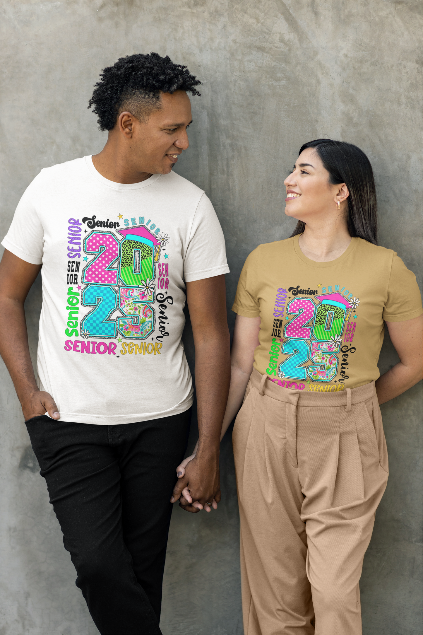2025 Senior Celebration Unisex T-Shirt - Colorful Grad Design, 2025 Graduation shirt, Graduation T-shirt, Graduation gift