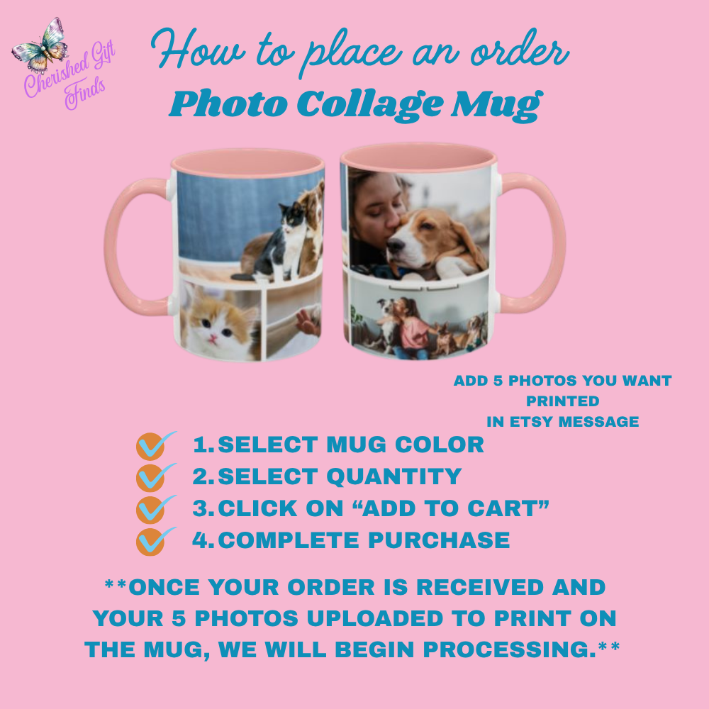 Personalized Pet Photo Coffee Mug | Perfect Gift for Dog Lovers, Animal Enthusiasts, Pet Memories, Animal Lovers' Gift, Custom Mug
