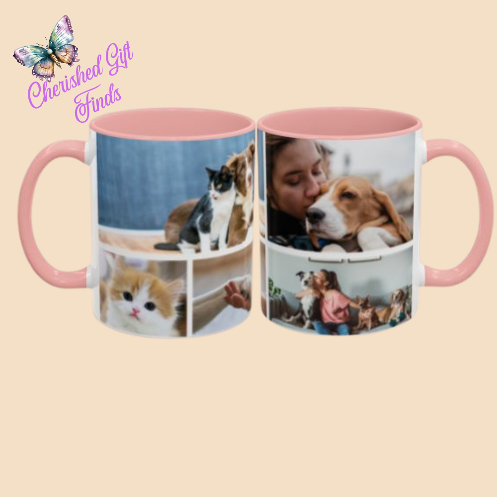 Personalized Pet Photo Coffee Mug | Perfect Gift for Dog Lovers, Animal Enthusiasts, Pet Memories, Animal Lovers' Gift, Custom Mug