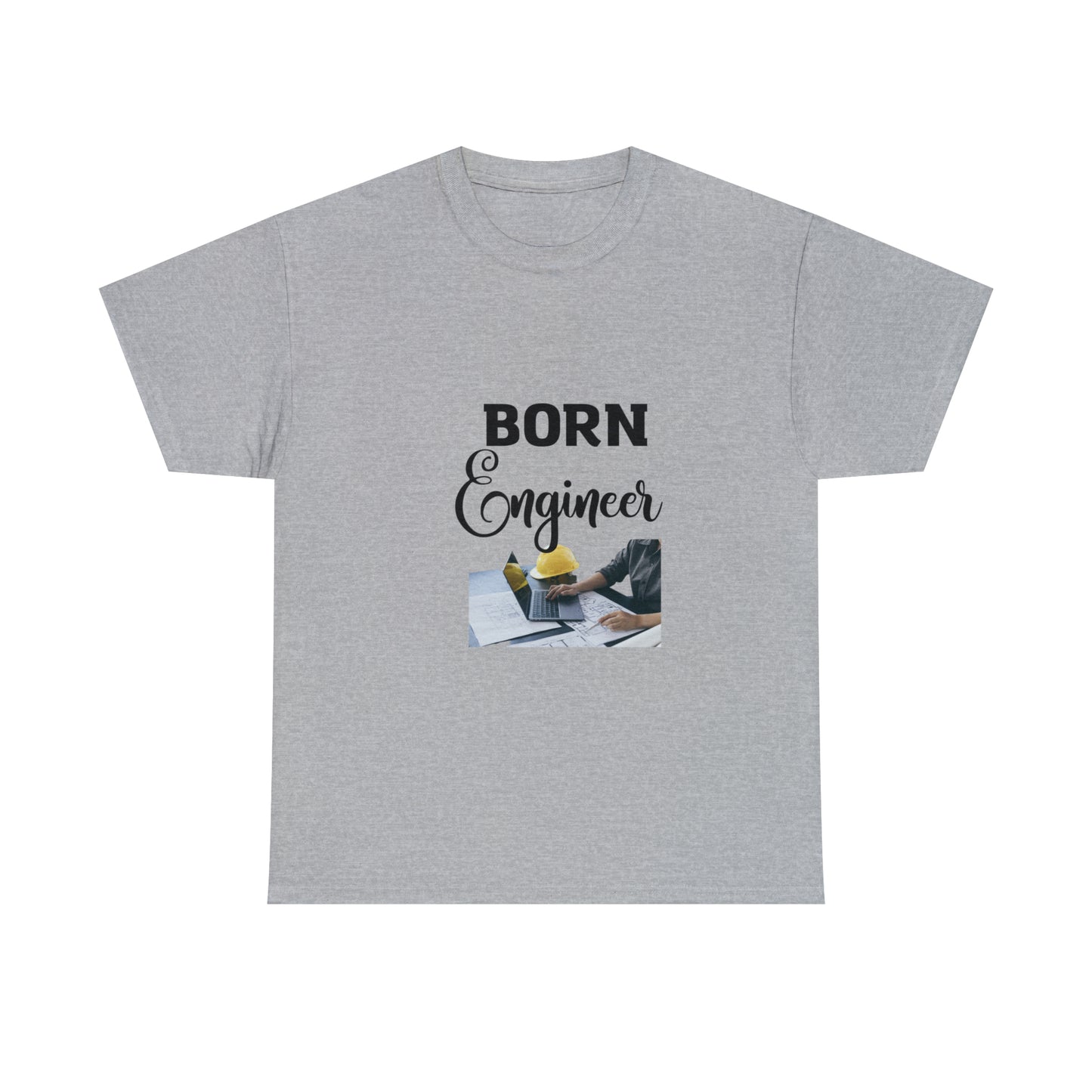 Born Engineer Unisex Heavy Cotton Tee