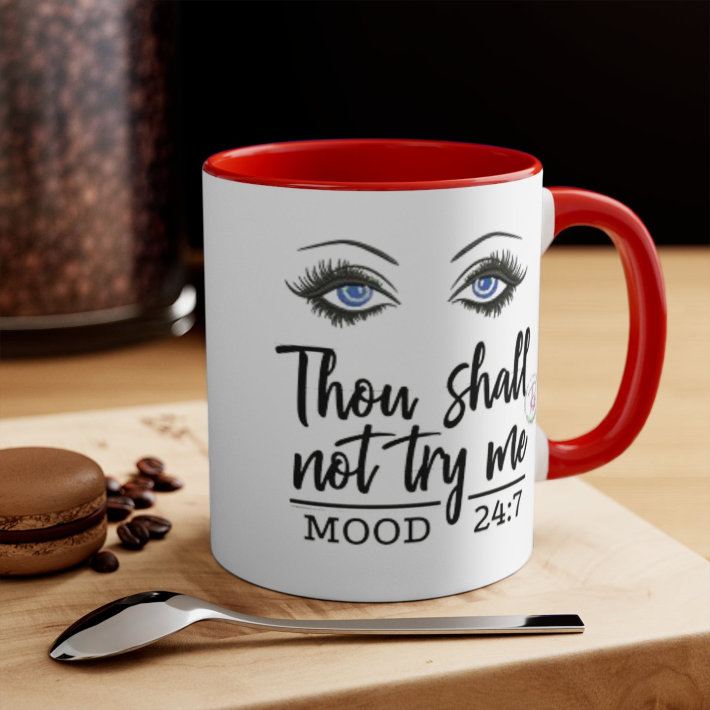 Thy Shall Not Try Me Ceramic Coffee Mug, teacher gift, coworker gift, unique gift, gift for mom, gift, funny mug, nurse gift, funny mug gift