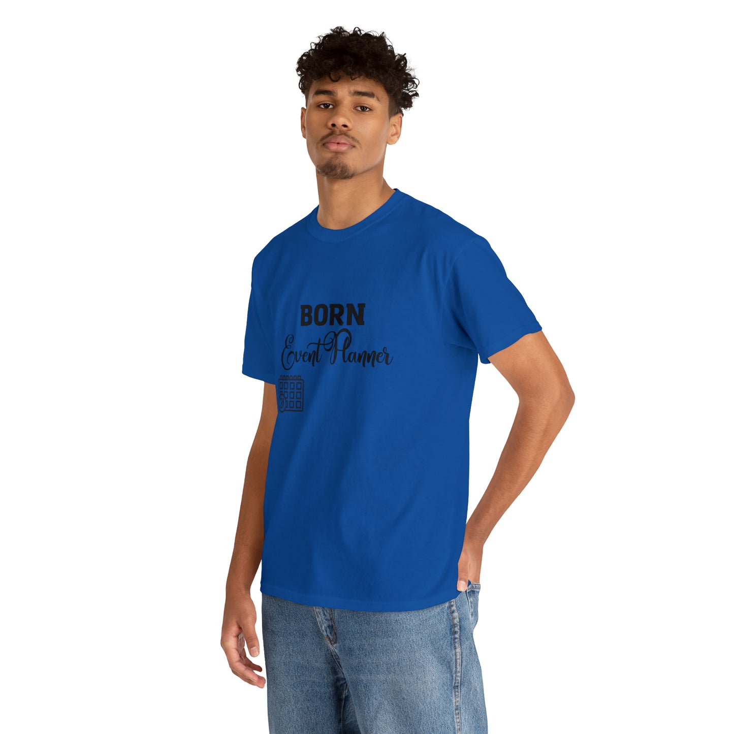Born Event Planner Unisex Heavy Cotton Tee