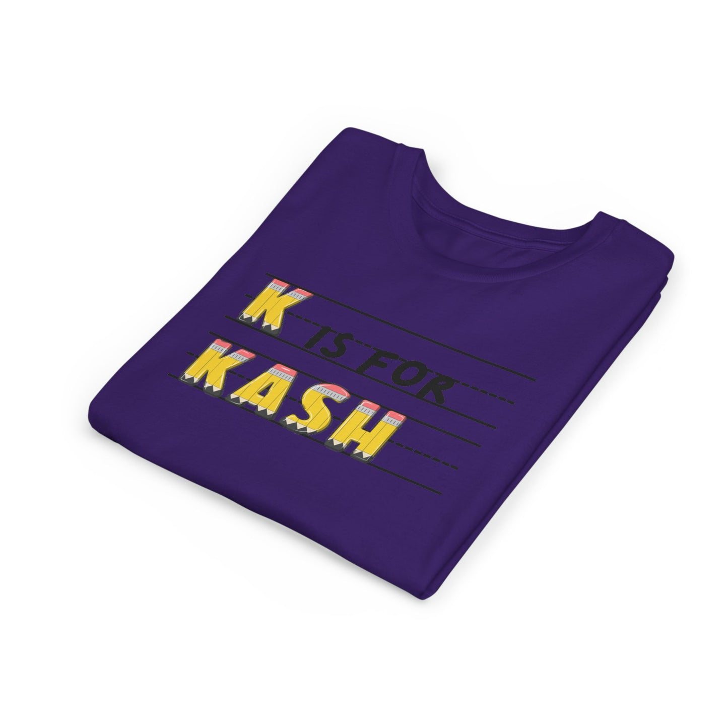 Custom Kids Name School Shirt, Back to School T-shirt, Toddler First Day of School Tee, Alphabet with Name Tee, Kindergarten Shirt with Name
