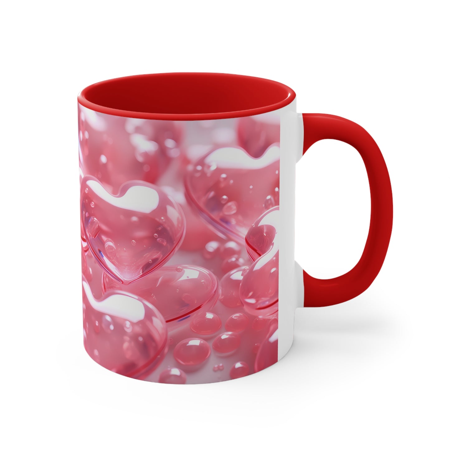 3D Valentine heart mug, Funny Valentine Heart Candy, heart candy mug, conversation heart mug, Heart-Shaped Mug, Coffee Mug, 11oz