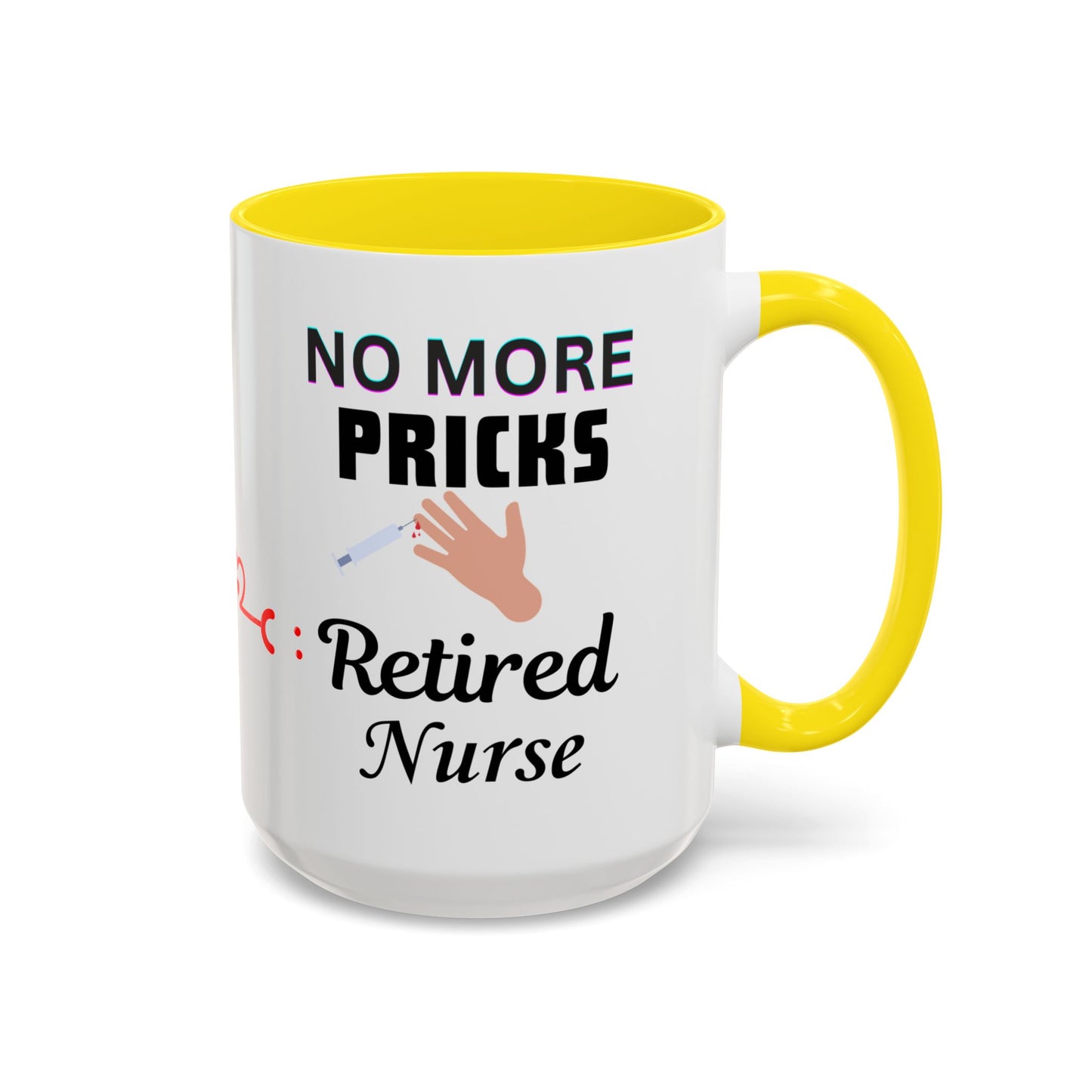 Retired Nurse Save Yourself Coffee Mug, Fun Gift for Retirement, Personalized Mug for Nurses, Coffee Cup for Grandkids Contact, Perfect for Holidays