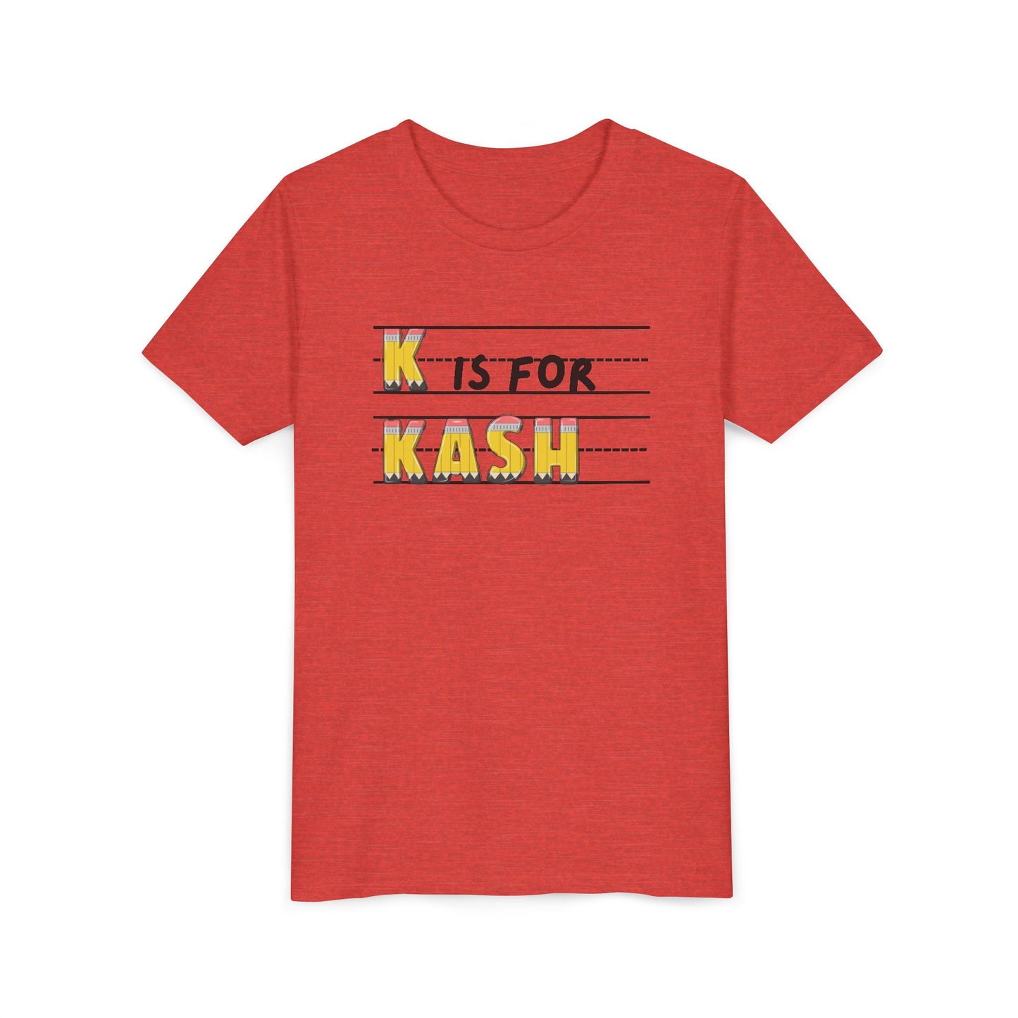 Custom Kids Name School Shirt, Back to School T-shirt, Toddler First Day of School Tee, Alphabet with Name Tee, Kindergarten Shirt with Name