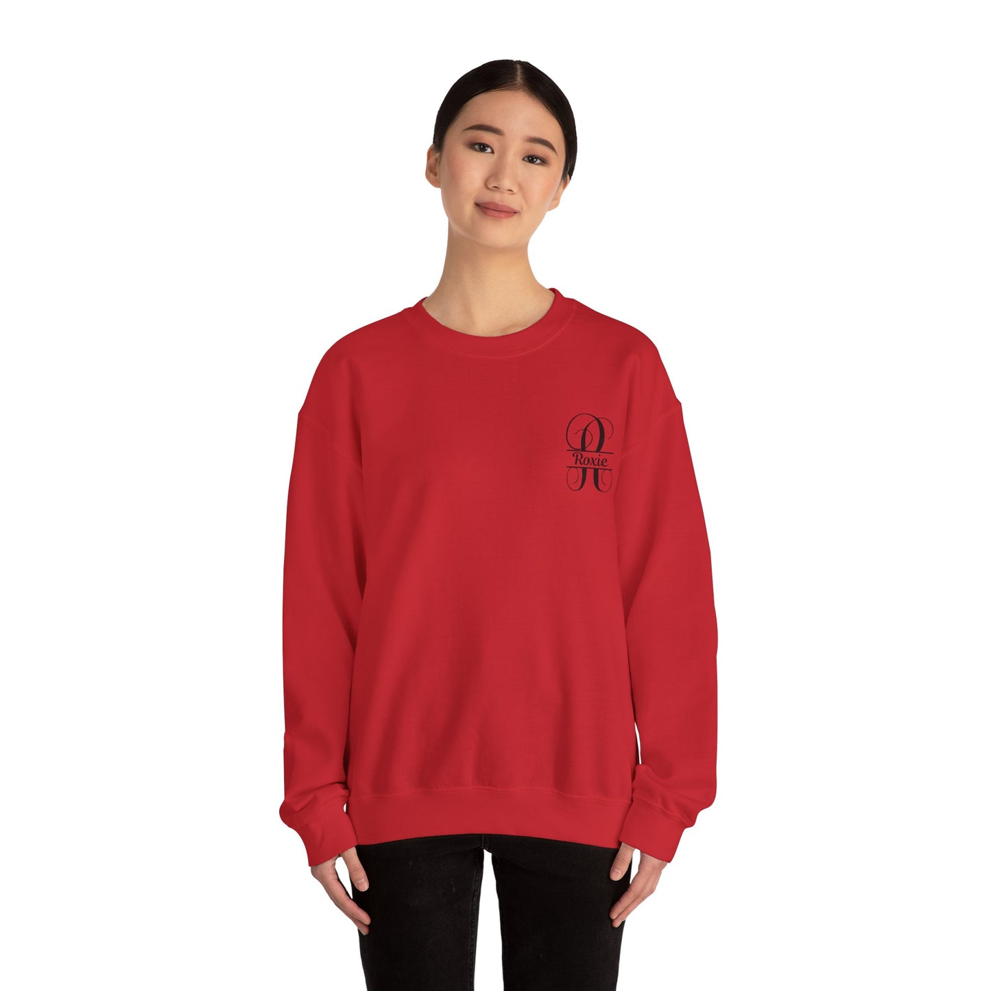 Personalized unisex sweatshirt, Crewneck, Gift for Her, Gift for Him, Fancy Monogram Sweatshirt, Adult Crewneck Sweatshirt