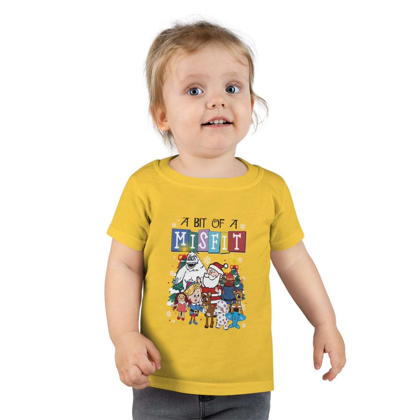 Misfit toy shirt, misfits toddler t-shirts, bumble shirt, toddler shirt, misfit island, Rudolph reindeer