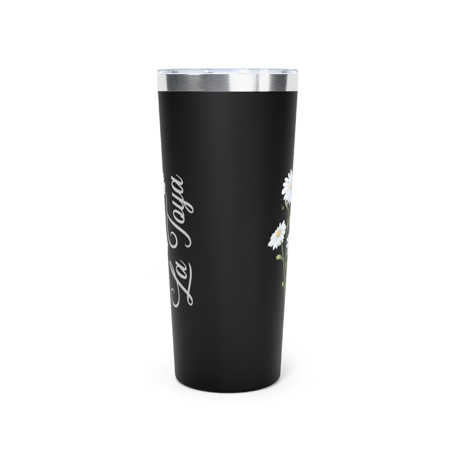 April Personalized Birth Flower 22 oz Tumbler, Personalized Birth Flower Coffee Cup With Name, Gifts for Her, Bridesmaid Proposal, Party Favor