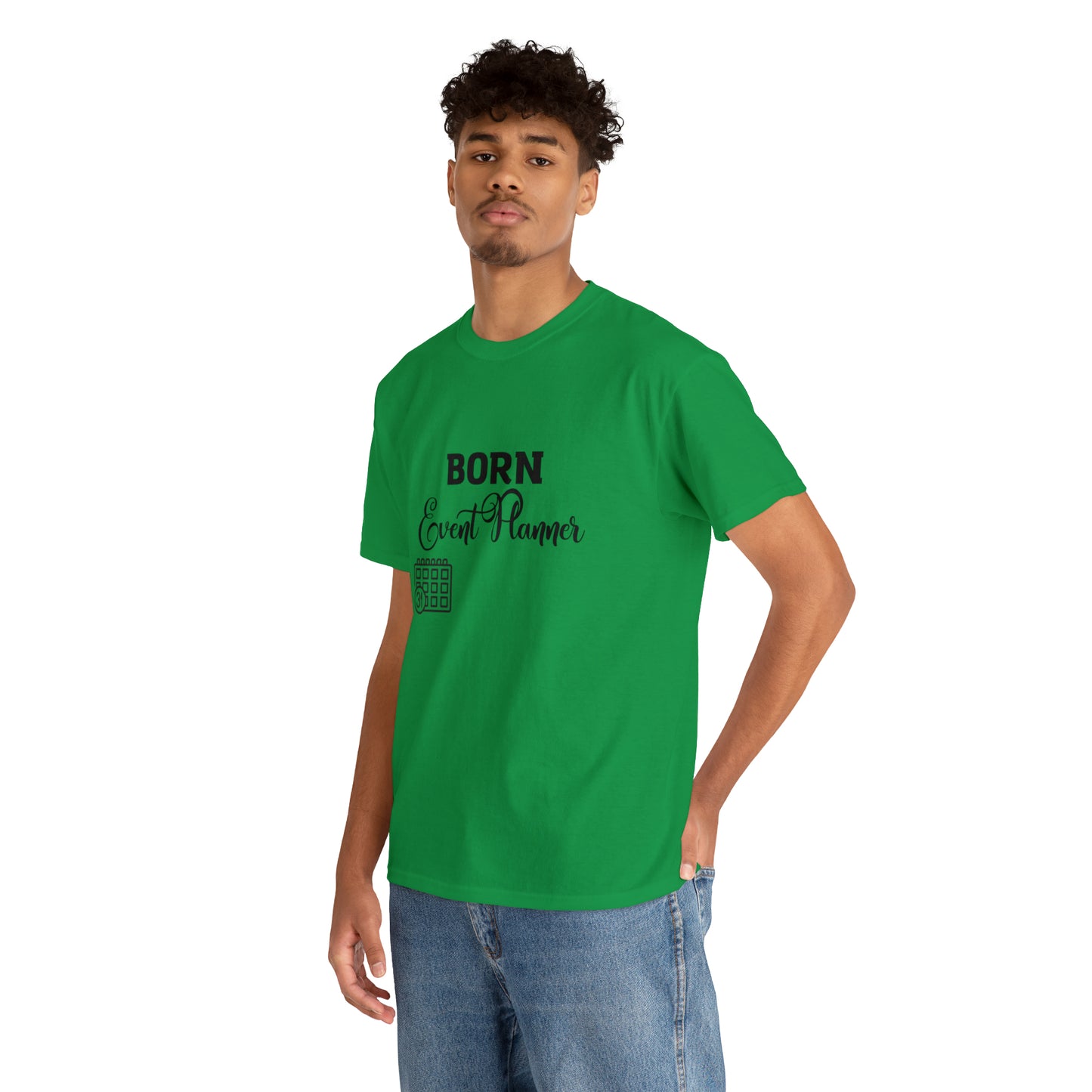 Born Event Planner Unisex Heavy Cotton Tee