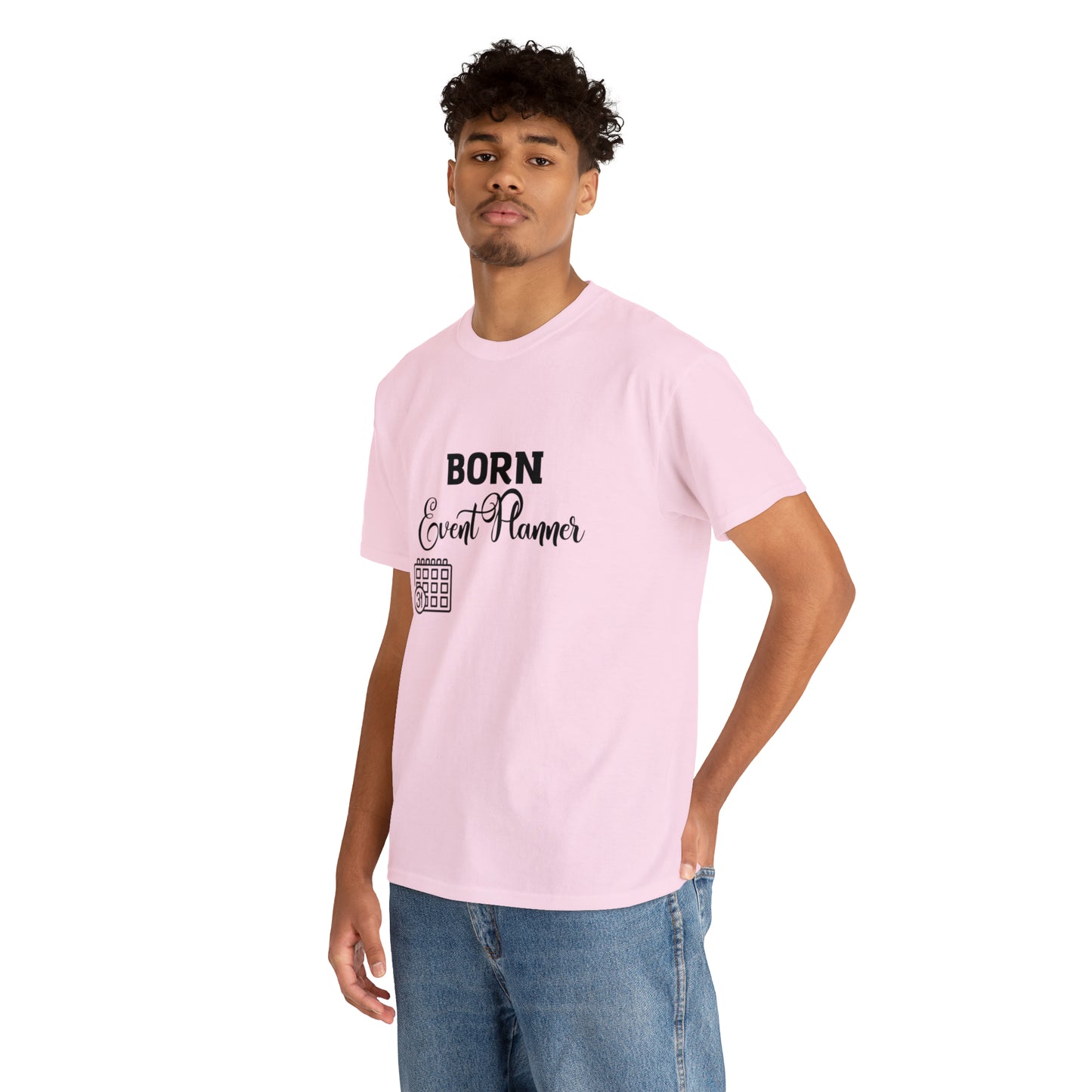 Born Event Planner Unisex Heavy Cotton Tee