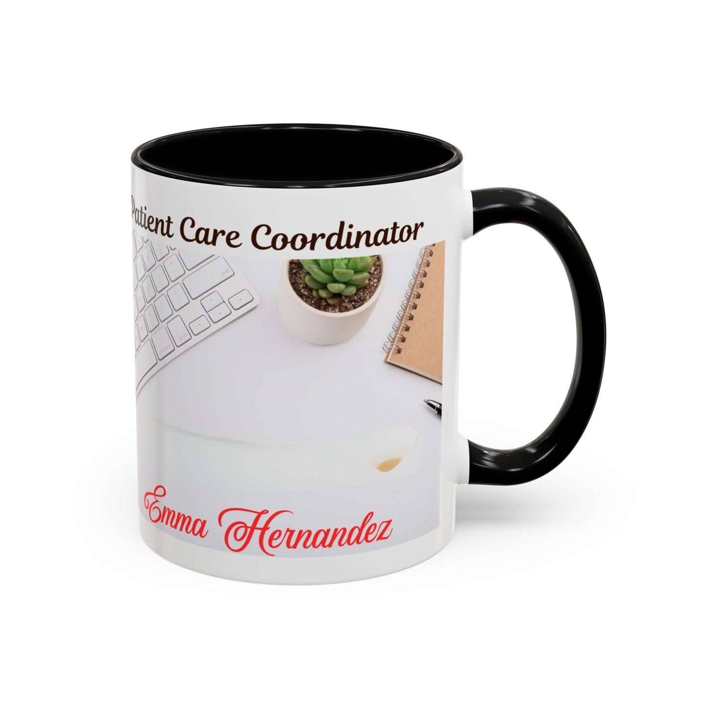 Personalized Patient Care Coordinator Coffee Mug - Custom Drinkware for Nurses, Healthcare Gifts, Office Essentials, Unique Present