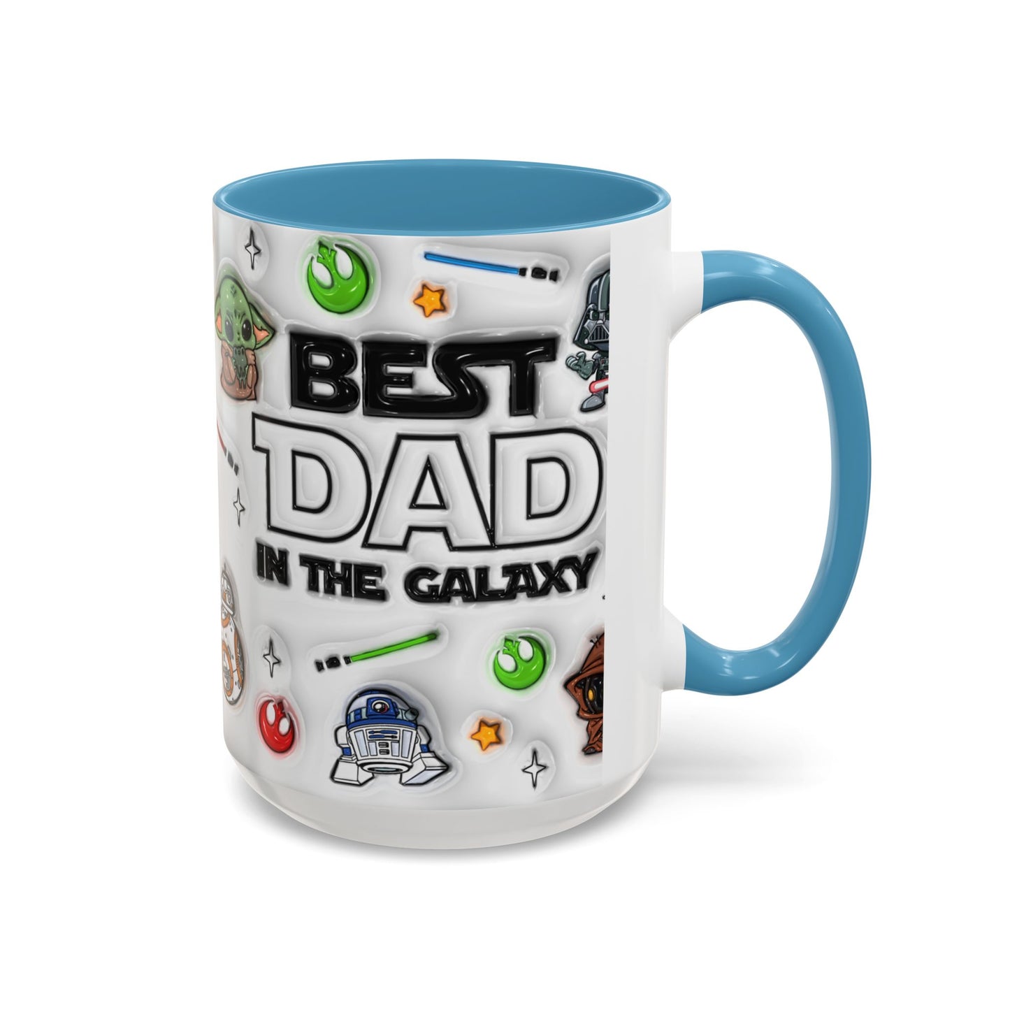 Best Dad in the Galaxy Coffee Mug | Father's Day Gift, Dad Mug, Coffee Lover Gift, Family Appreciation, Unique Drinking Cup