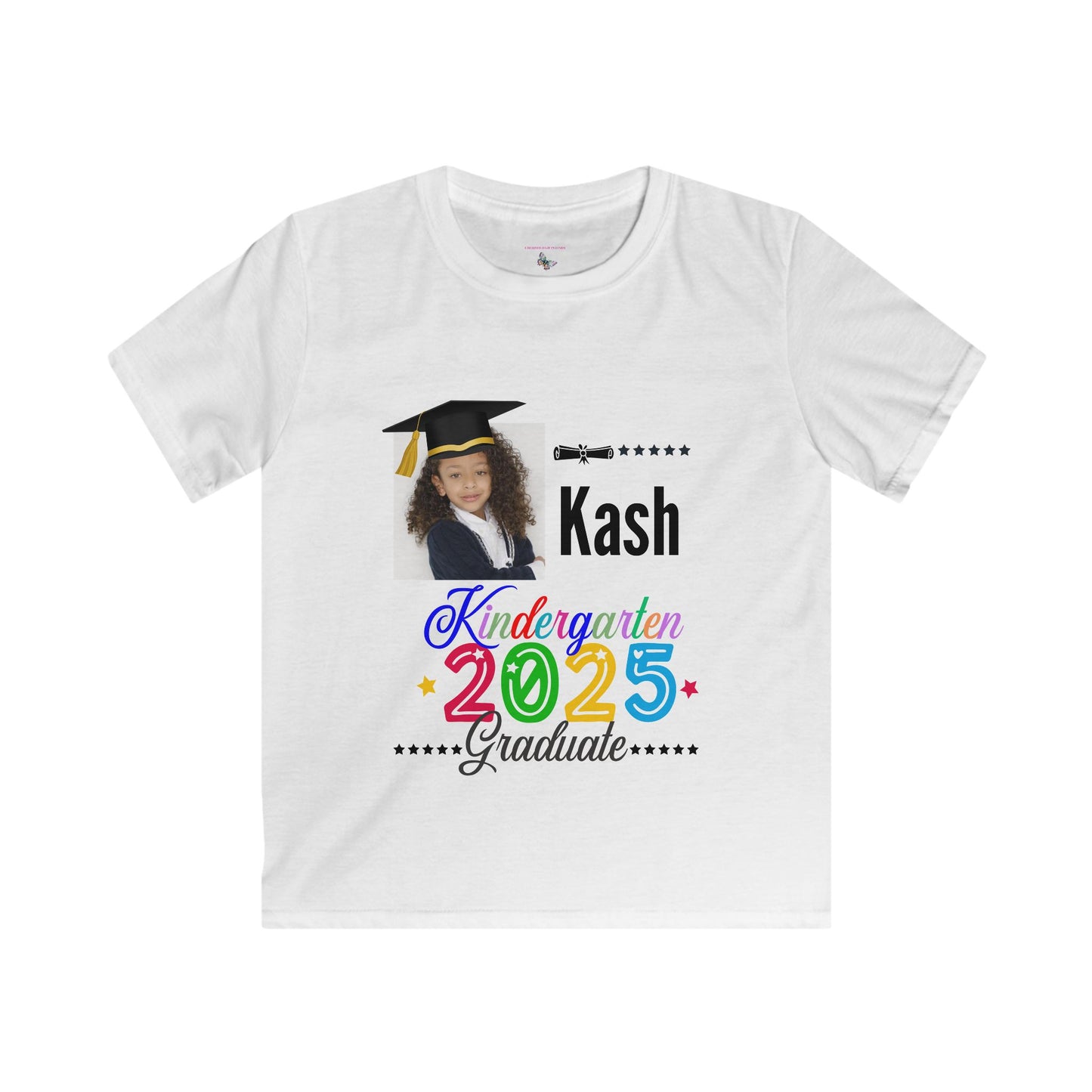 Kids Graduation Tee - Kindergarten Graduate 2025 - Mockup 2