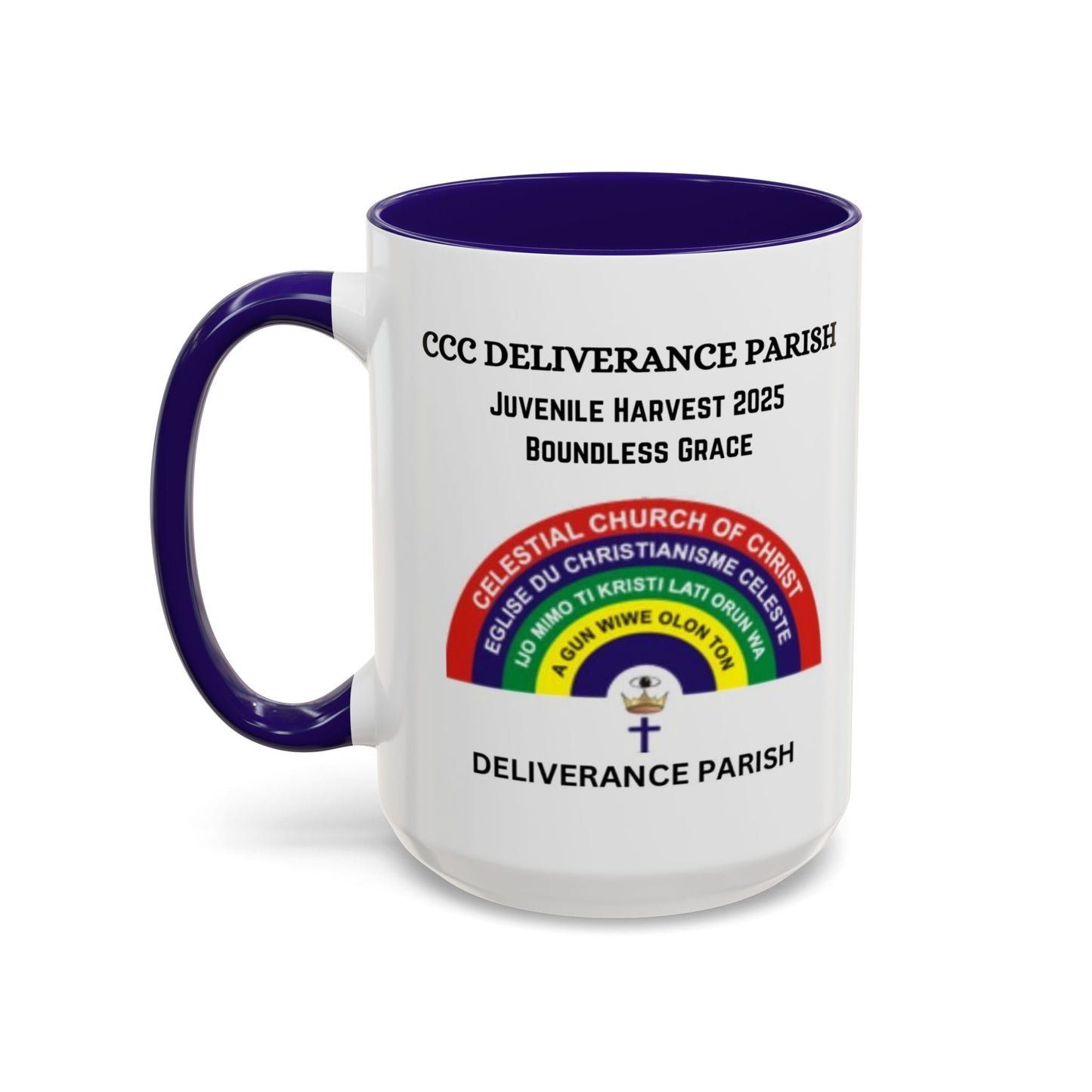 15 oz Inspirational Colorful Mug - CCC Deliverance Parish - Juvenile Harvest 2025