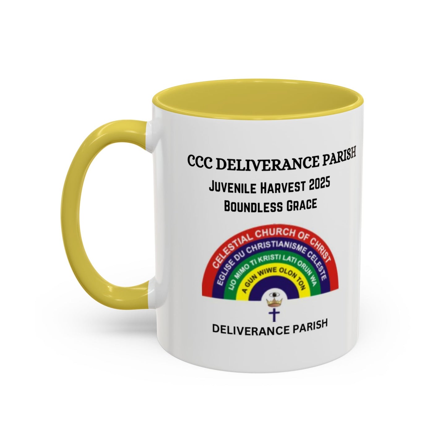 11oz Inspirational Colorful Mug - CCC Deliverance Parish - Juvenile Harvest 2025