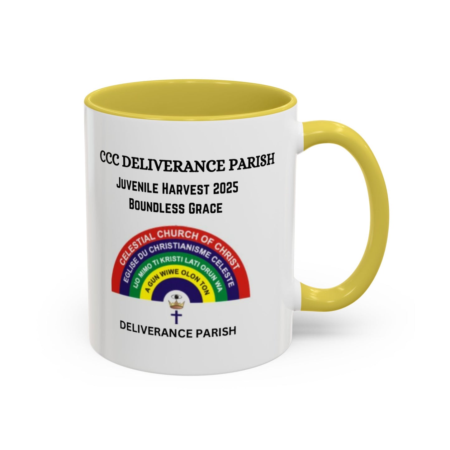 11oz Inspirational Colorful Mug - CCC Deliverance Parish - Juvenile Harvest 2025
