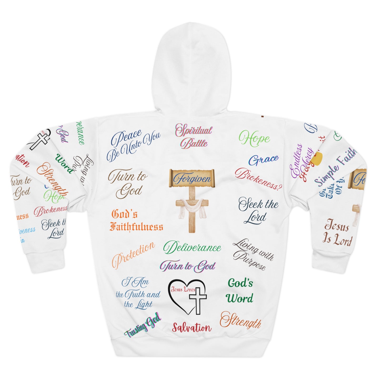 Christian Hoodie or Sweatshirt, Gift For Christians, Religious, Faith Outfit, Fall sweater, Biblical Scriptures, Bible verse hoodie, Bible verse