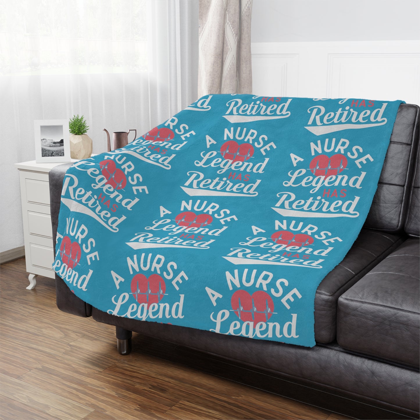 Retired Nurse Blanket, Retired Nurse Gifts, Gifts for Retired Nurse, Nurse Blanket, Nurse Gift, Custom Retirement Gift for Co Worker