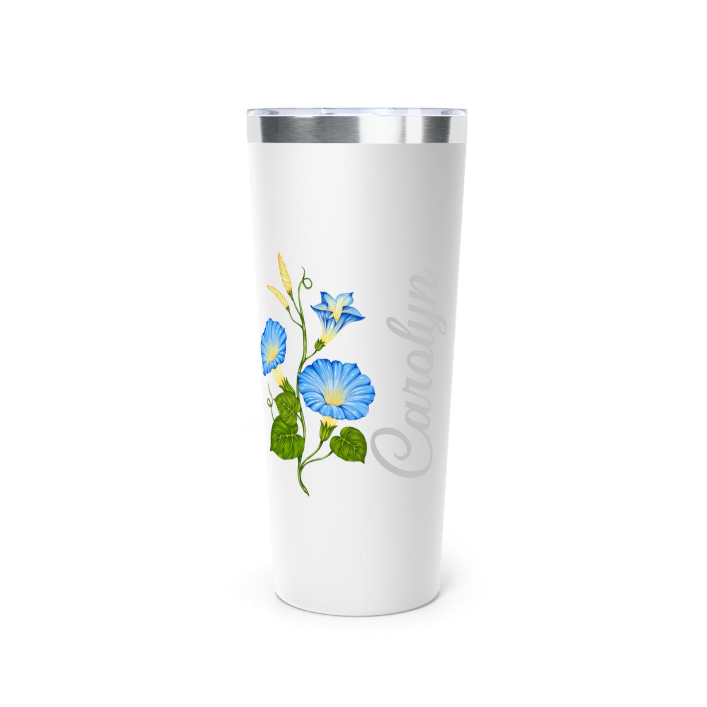 September Personalized Birth Flower 22 oz Tumbler, Personalized Birth Flower Coffee Cup With Name, Gifts for Her, Bridesmaid Proposal, Party Favor