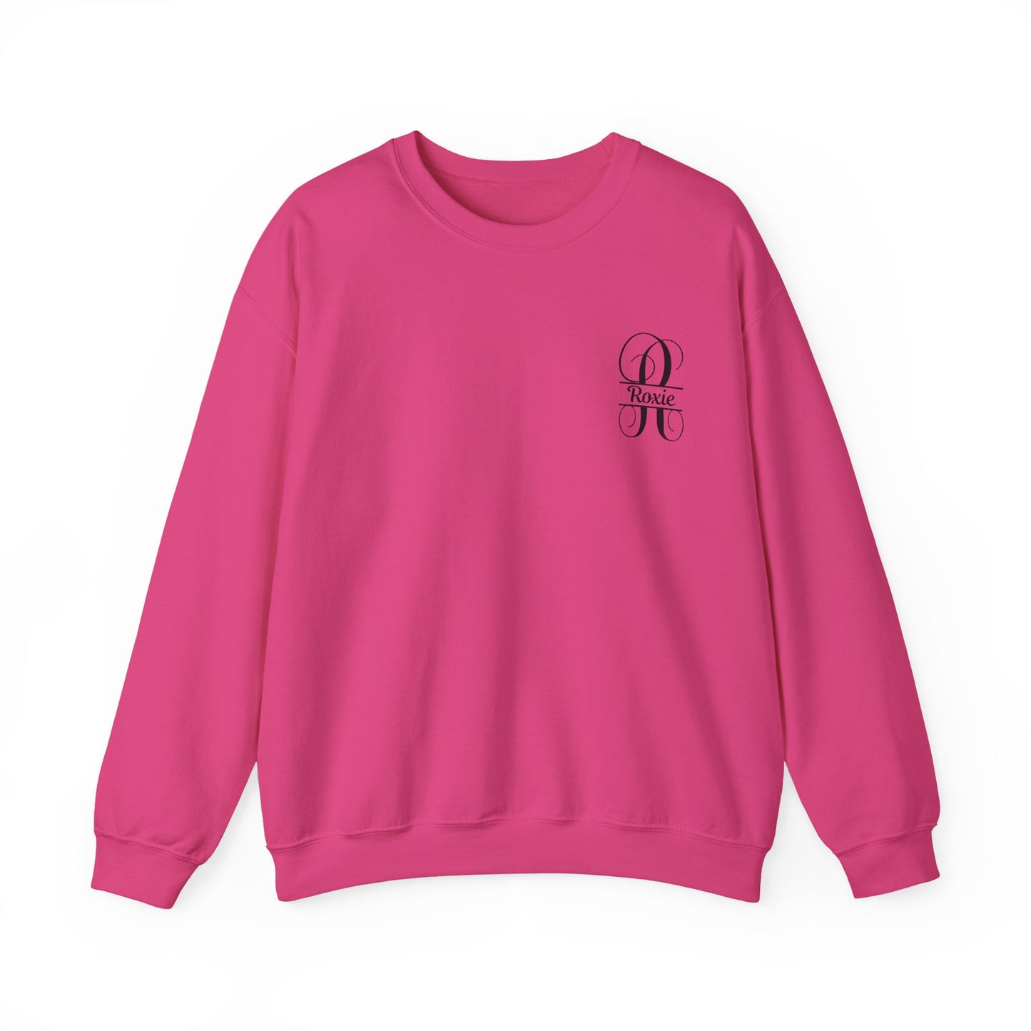 Personalized unisex sweatshirt, Crewneck, Gift for Her, Gift for Him, Fancy Monogram Sweatshirt, Adult Crewneck Sweatshirt