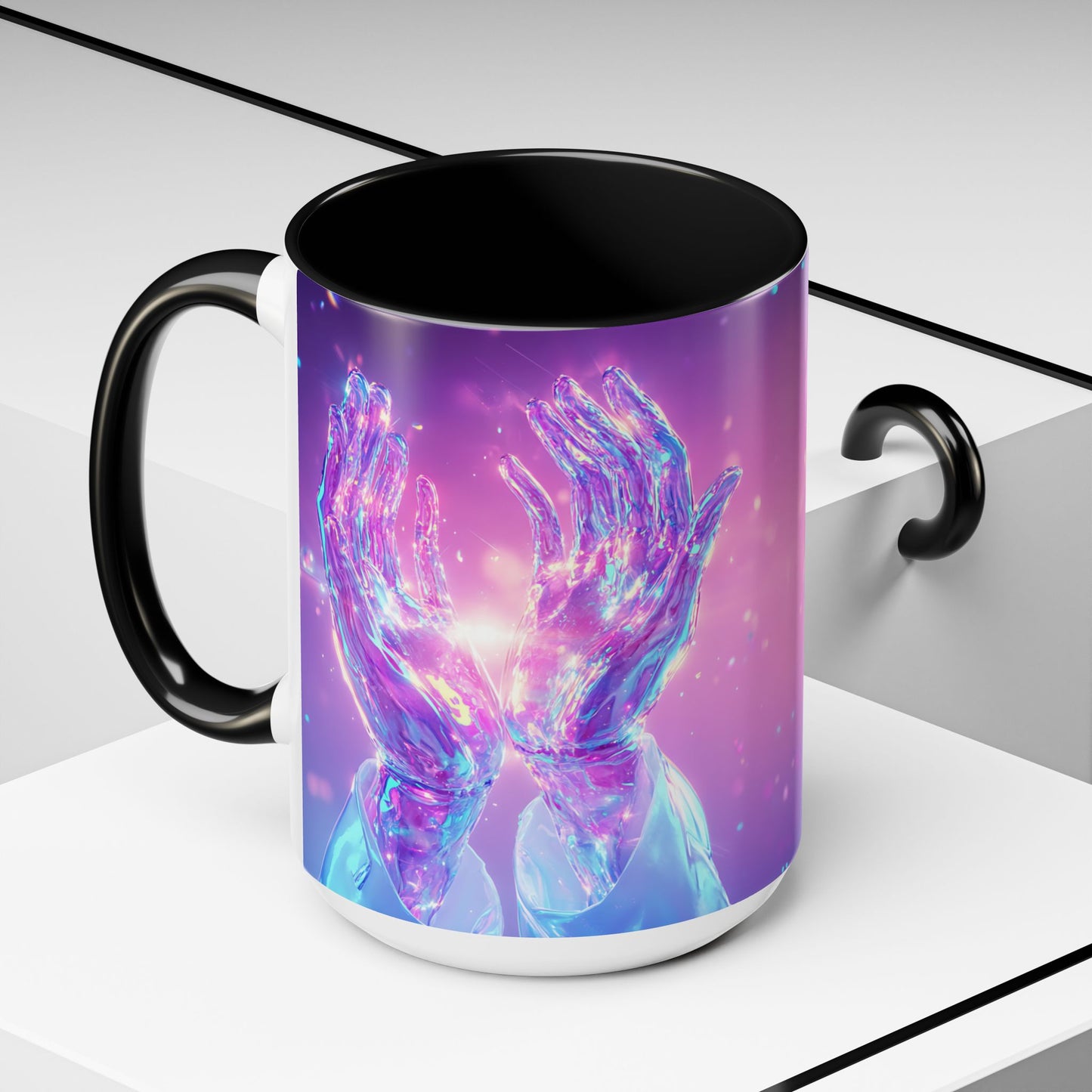 Surgeon Hands Accent Coffee Mug | Father's Day Gift, Dad Mug, Coffee Lover Gift, Family Appreciation, Unique Drinking Cup