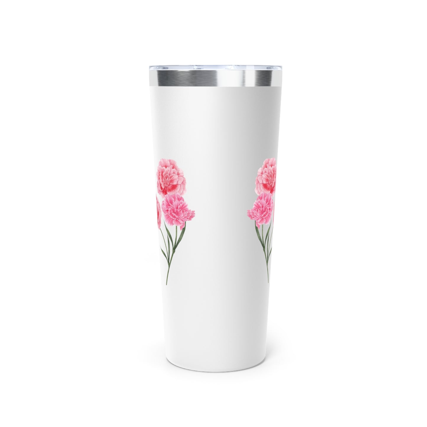 January Personalized Birth Flower 22 oz Tumbler, Personalized Birth Flower Coffee Cup With Name, Gifts for Her, Bridesmaid Proposal, Party Favor