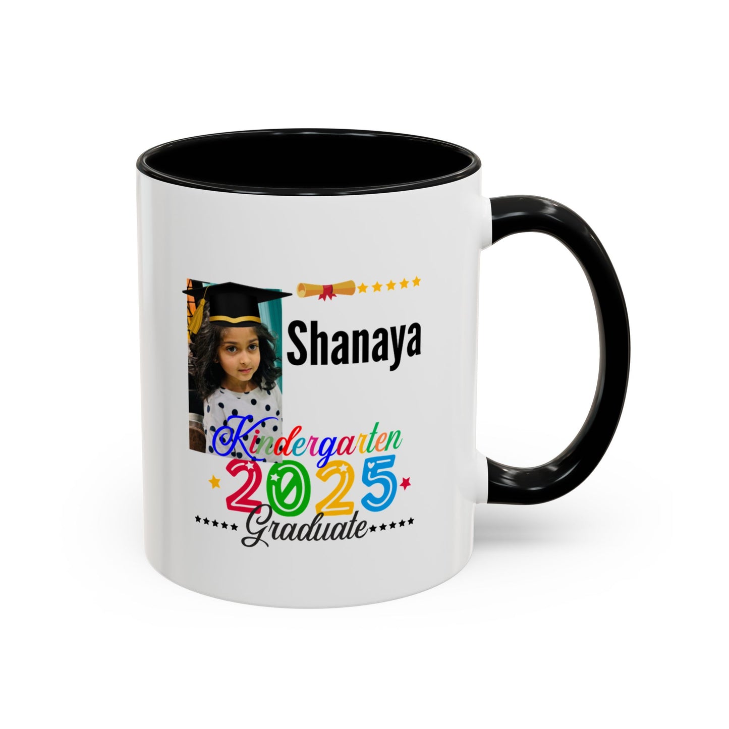 11 oz Personalized Kindergarten Graduate Coffee Mug - Celebrate 2025 with Custom Name!