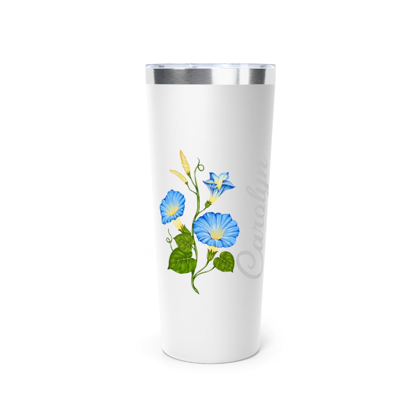 September Personalized Birth Flower 22 oz Tumbler, Personalized Birth Flower Coffee Cup With Name, Gifts for Her, Bridesmaid Proposal, Party Favor