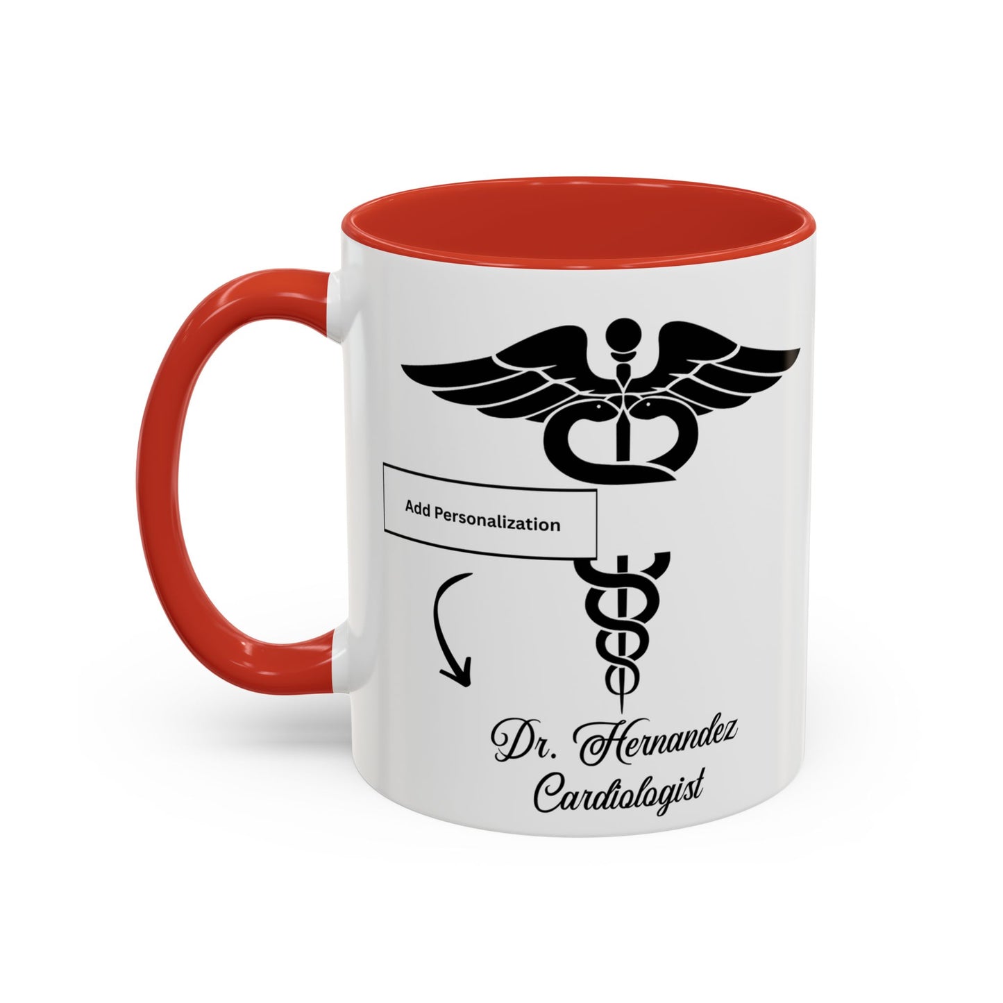 Medical MD Accent Coffee Mug | Father's Day Gift, Dad Mug, Coffee Lover Gift, Family Appreciation, Unique Drinking Cup