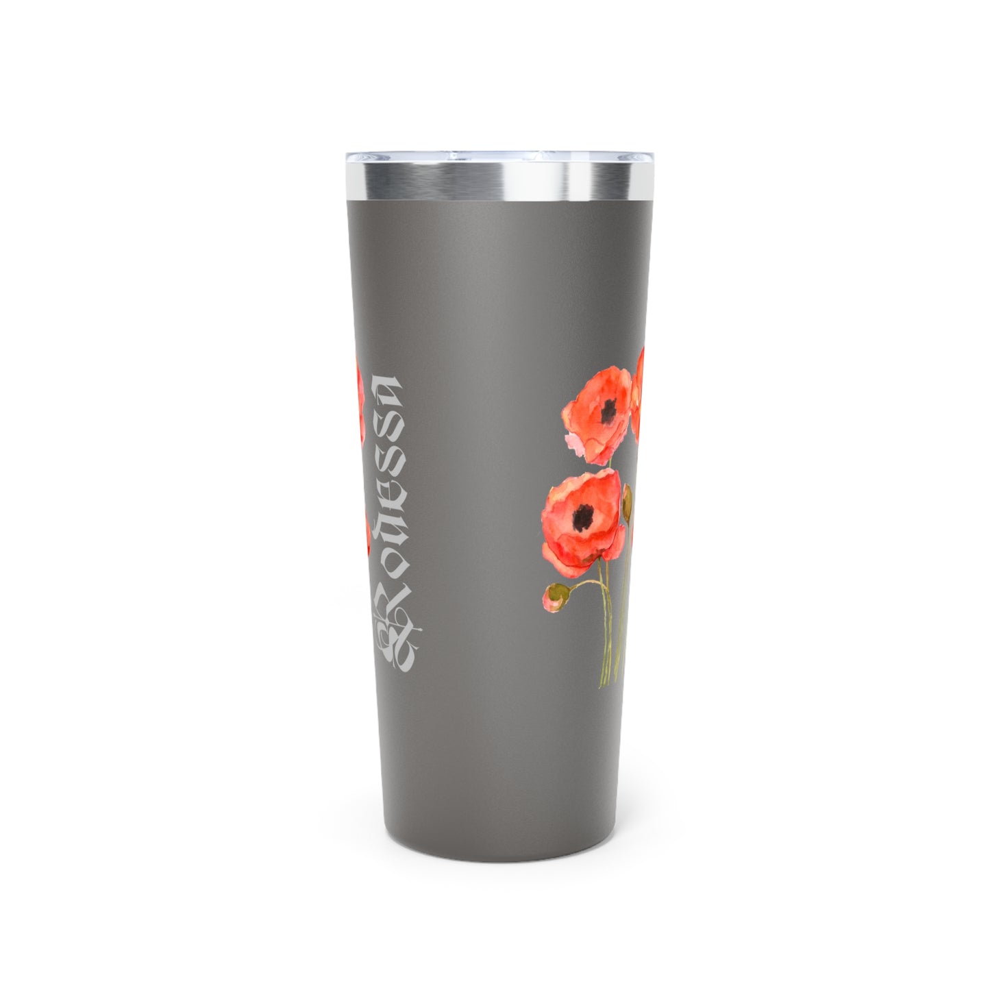 August Personalized Birth Flower 22 oz Tumbler, Personalized Birth Flower Coffee Cup With Name, Gifts for Her, Bridesmaid Proposal, Party Favor