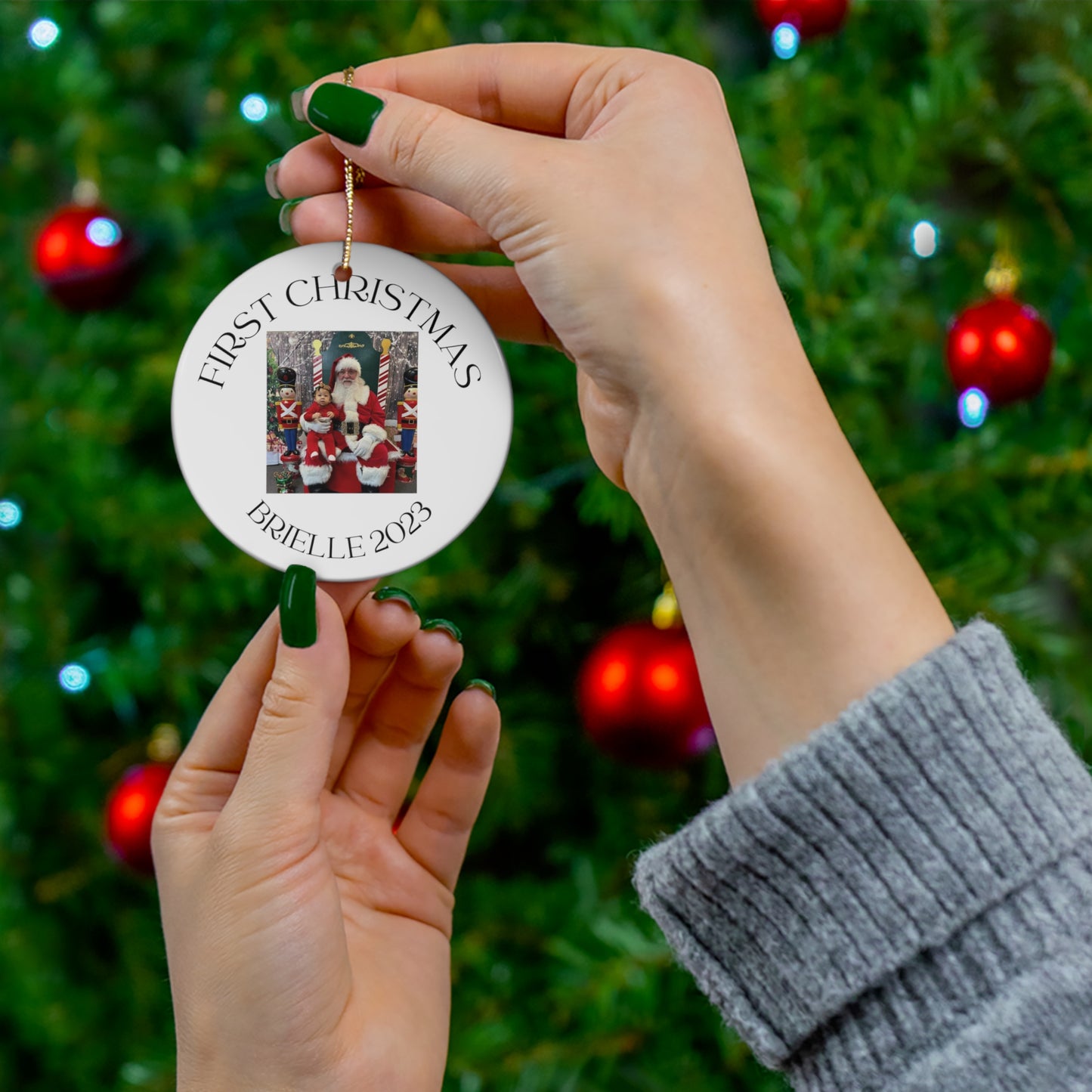 Ceramic Ornament, 1-Pack