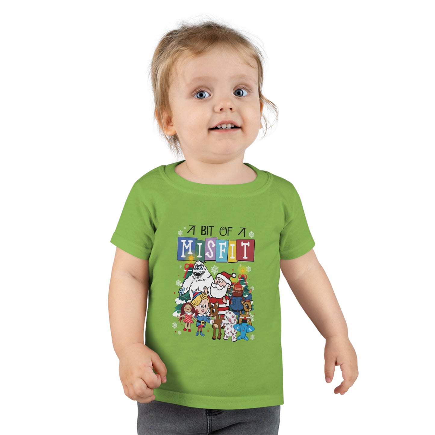 Misfit toy shirt, misfits toddler t-shirts, bumble shirt, toddler shirt, misfit island, Rudolph reindeer