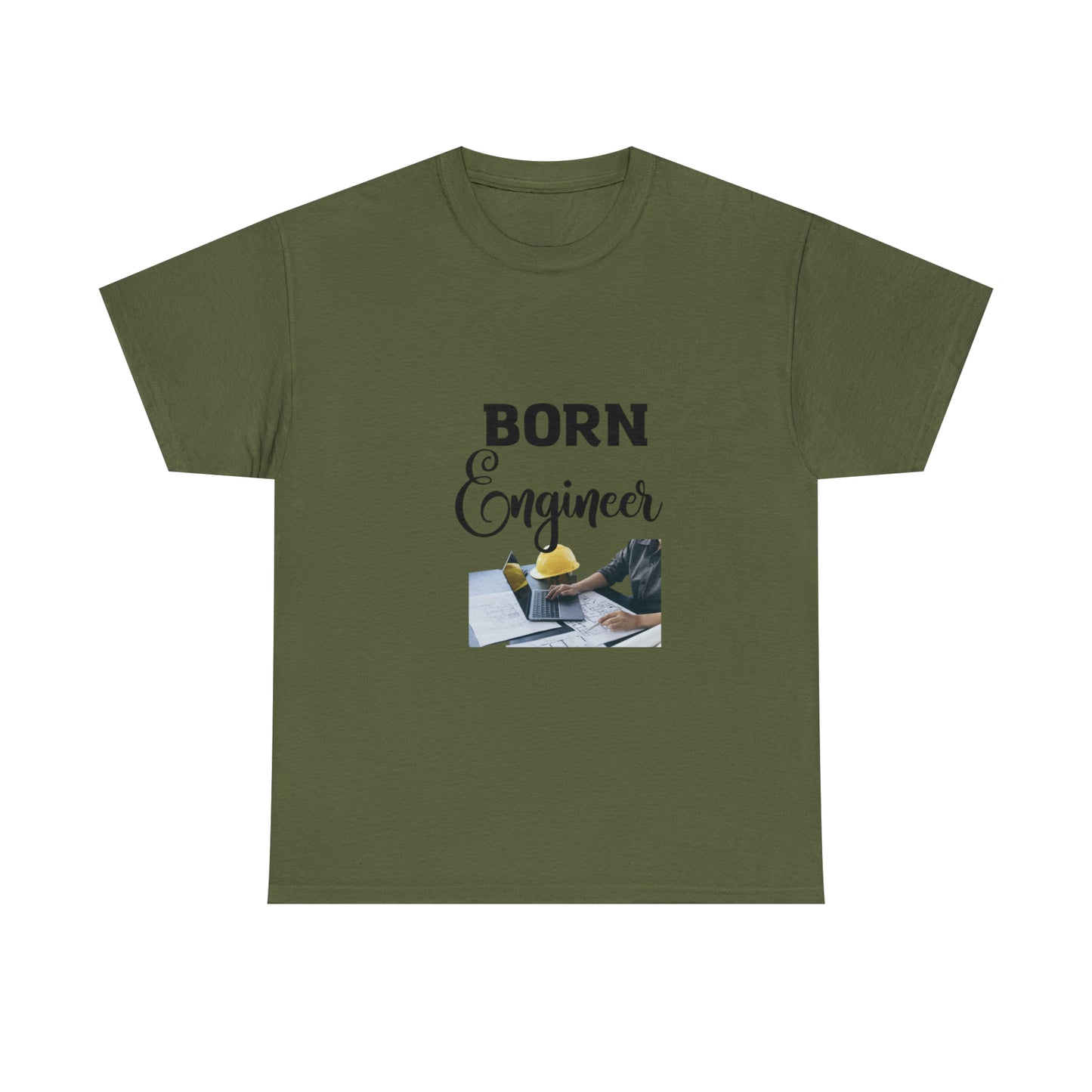 Born Engineer Unisex Heavy Cotton Tee
