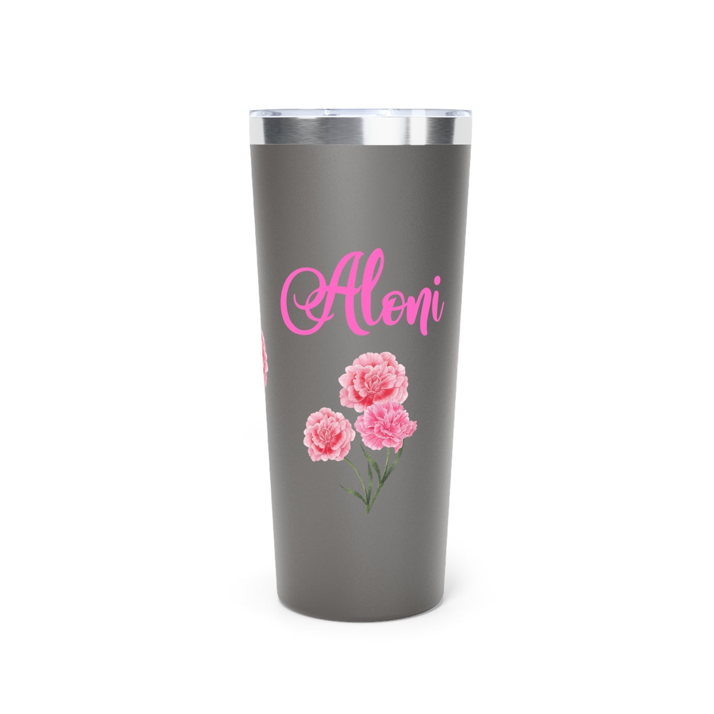 January Personalized Birth Flower 22 oz Tumbler, Personalized Birth Flower Coffee Cup With Name, Gifts for Her, Bridesmaid Proposal, Party Favor